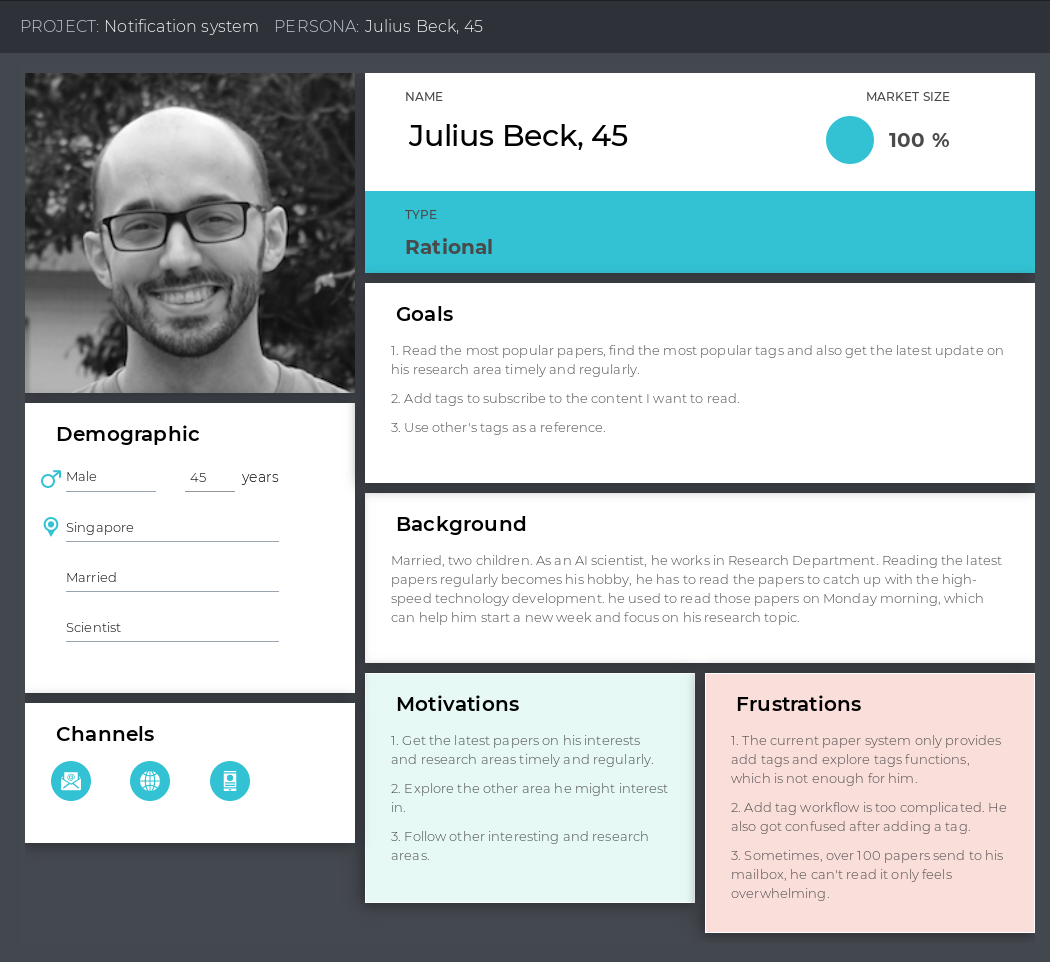 Paper System researcher persona